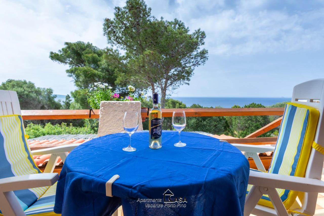 Apartments Casa Vacanze Porto Pino Dış mekan fotoğraf