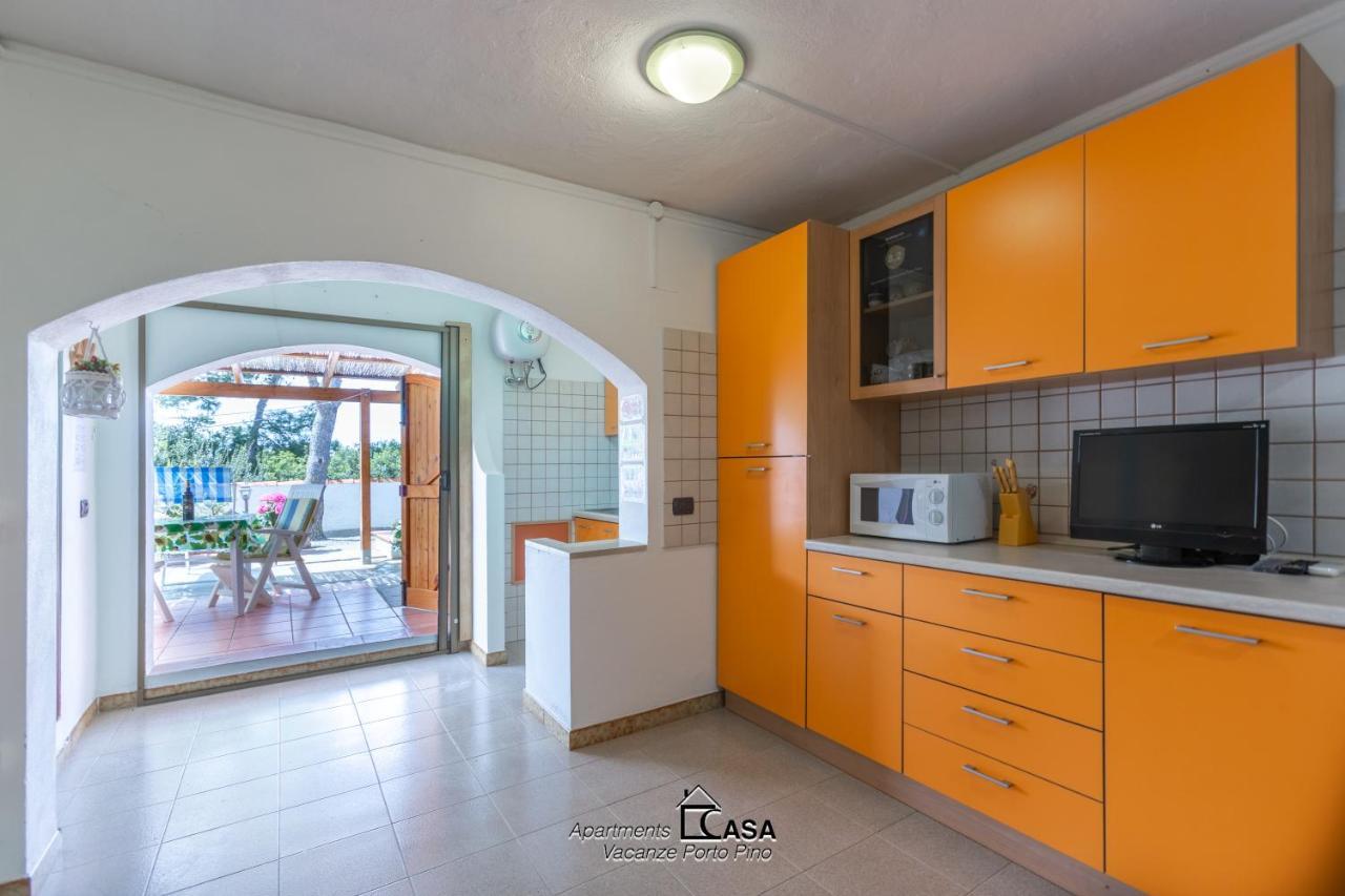 Apartments Casa Vacanze Porto Pino Dış mekan fotoğraf