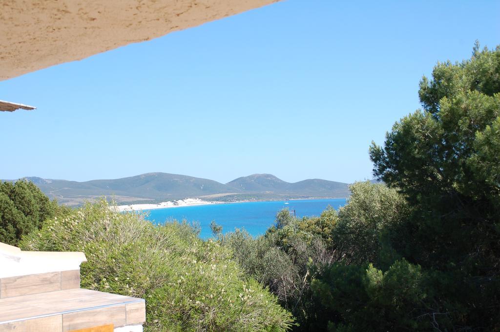 Apartments Casa Vacanze Porto Pino Dış mekan fotoğraf